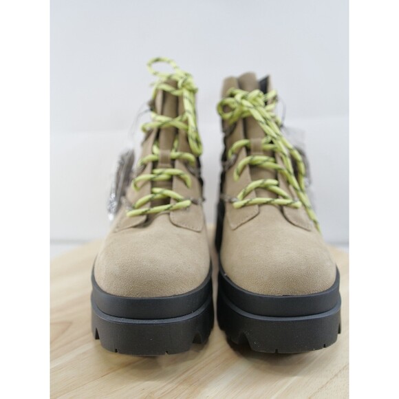UGG‎ BRISBANE LACE UP MUSTARD SEED SUEDE WOMEN'S BOOTS US SIZE 9.5 - Picture 4 of 13